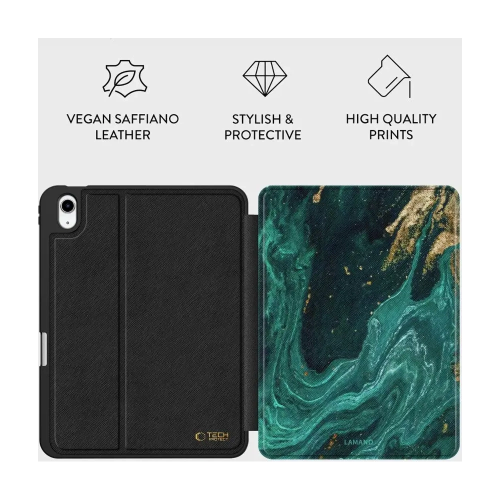 Etui Tech-Protect Lamano do Apple iPad Pro 11” 2024/2025 Verde Aura