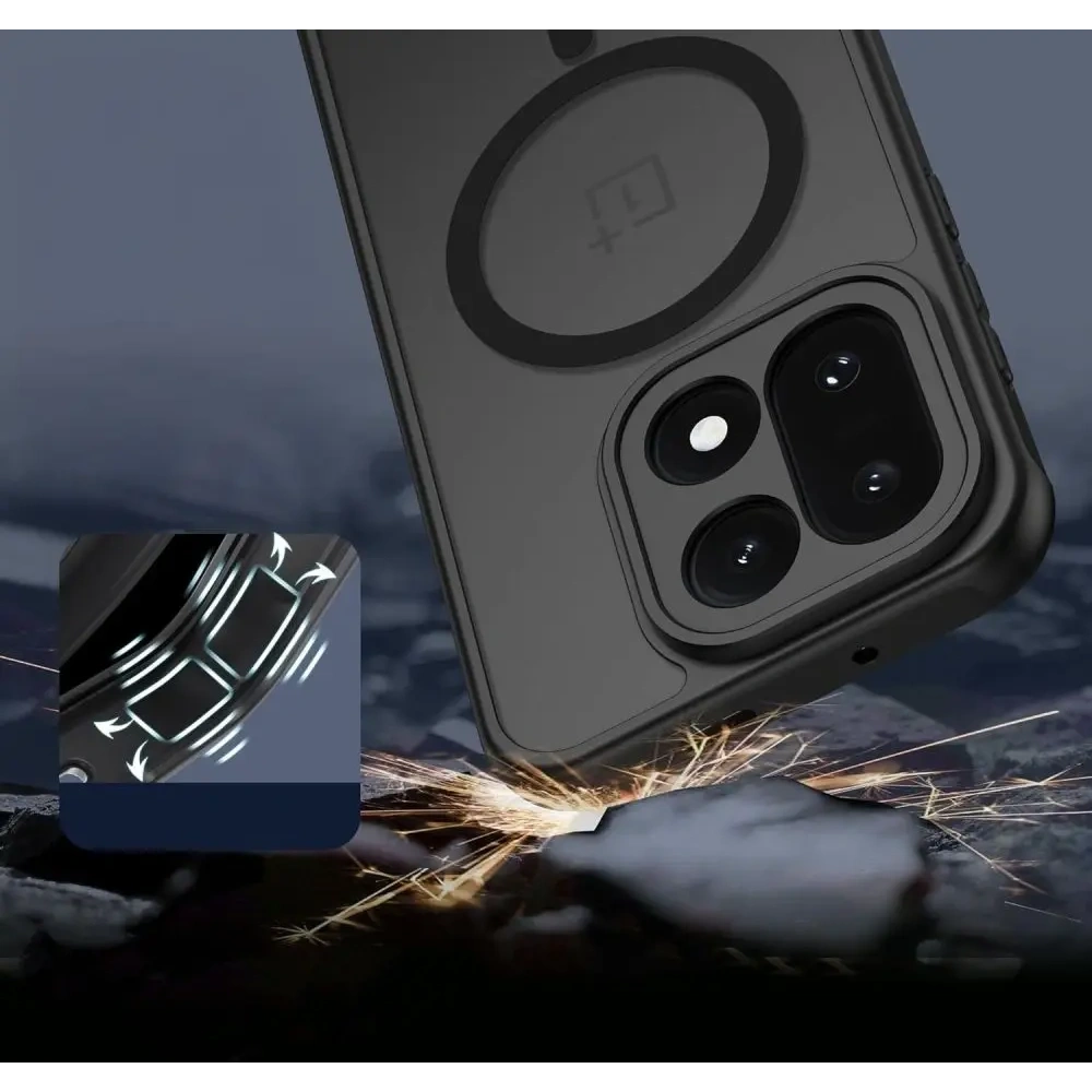 Etui Tech-Protect MagMat MagSafe do OnePlus 15 Matte Black