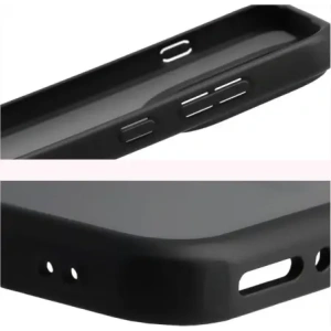 Etui Bizon Case Angelo do Oppo Find X9 przydymione z czarną ramką