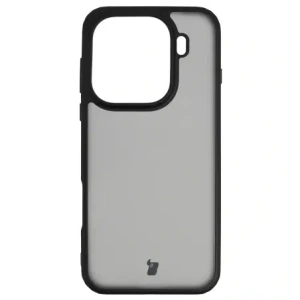 Etui Bizon Case Angelo do Oppo Find X9 Pro przydymione z czarną ramką