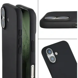 Etui z recyklingu Bizon Case ReLeaf do Apple iPhone 17 czarne