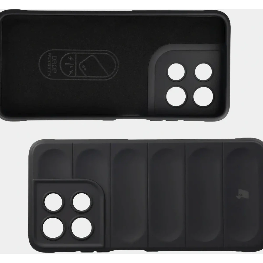 Pancerne etui Bizon Case Tur do Motorola Moto G57 Power / G67 Power czarne