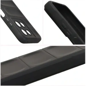 Pancerne etui Bizon Case Tur do Motorola Moto G57 Power / G67 Power czarne