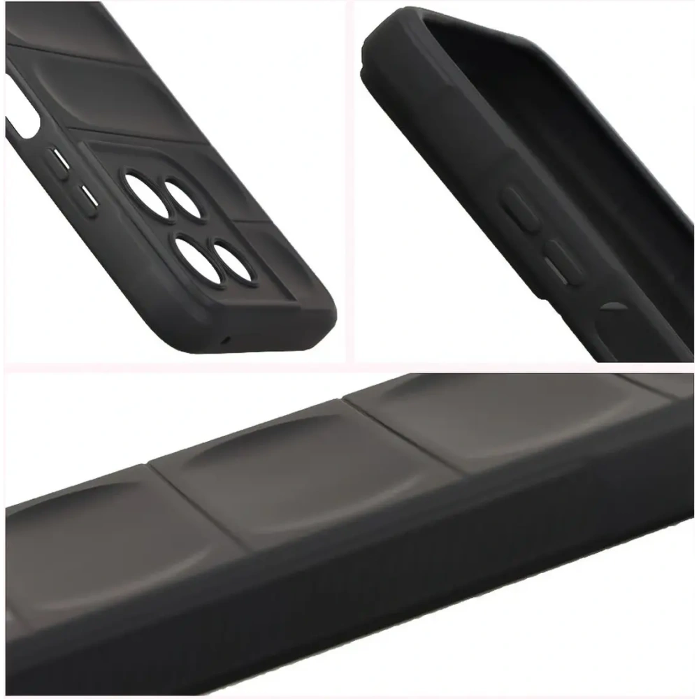 Pancerne etui Bizon Case Tur do Motorola Moto G57 Power / G67 Power czarne