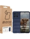 Pancerne etui Bizon Case Tur do Motorola Moto G57 Power / G67 Power granatowe