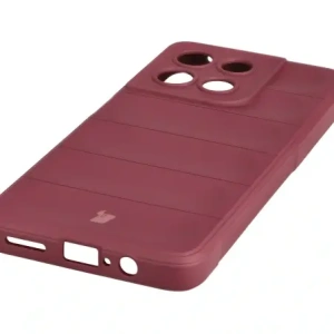 Pancerne etui Bizon Case Tur do Motorola Moto G57 Power / G67 Power burgundowe
