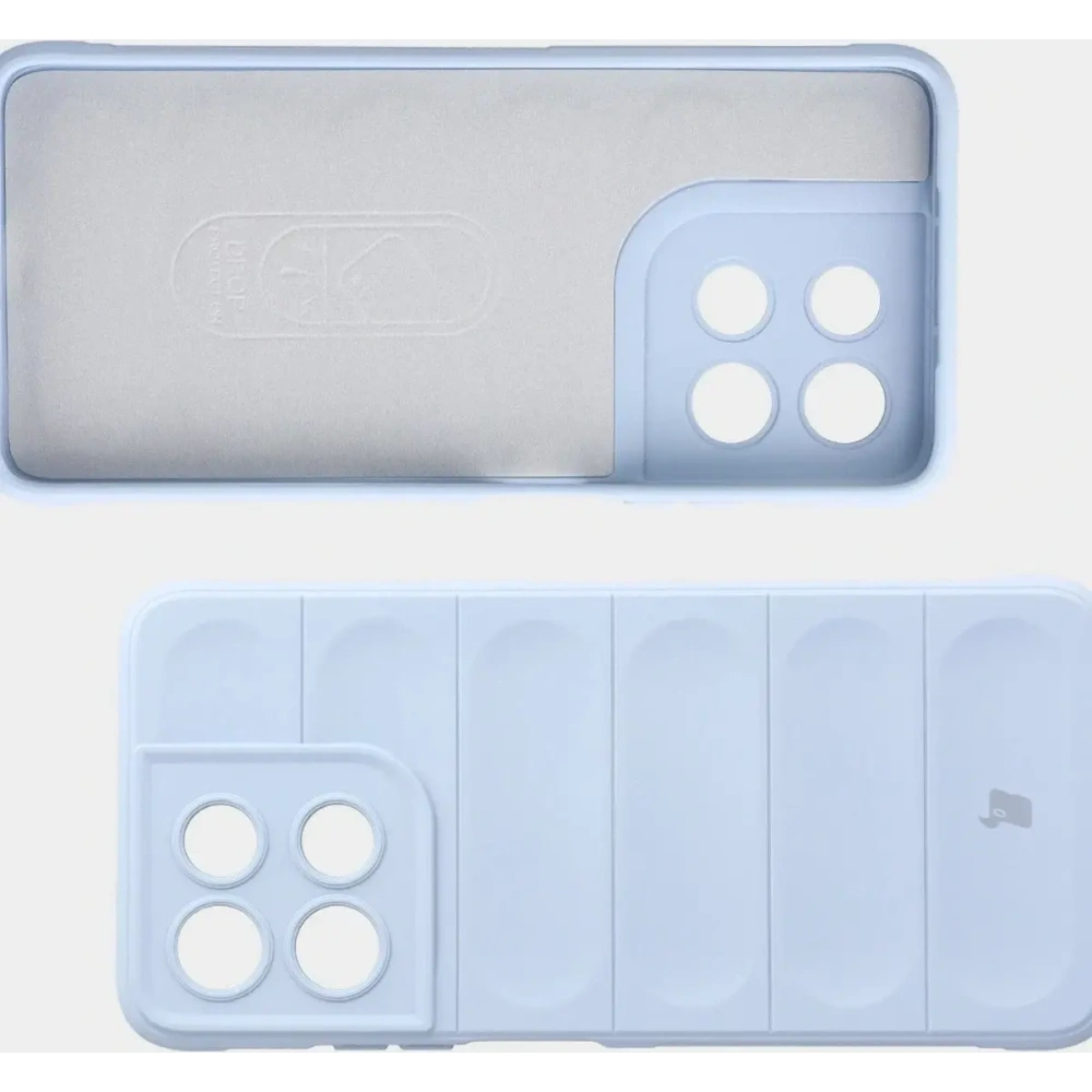 Pancerne etui Bizon Case Tur do Motorola Moto G57 Power / G67 Power jasnoniebieskie