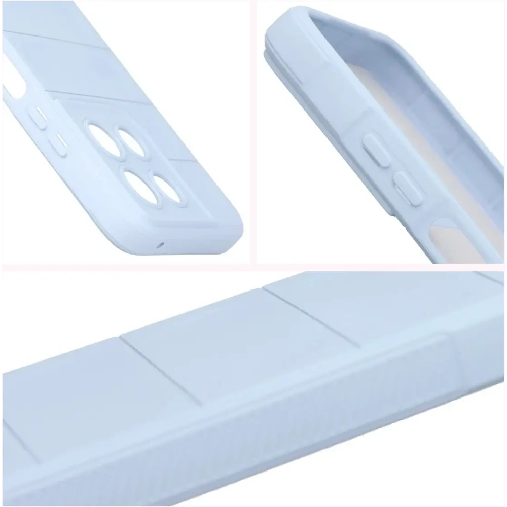 Pancerne etui Bizon Case Tur do Motorola Moto G57 Power / G67 Power jasnoniebieskie