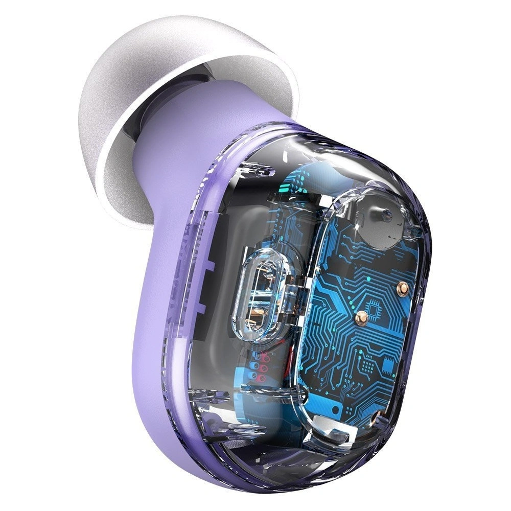 Wholesale Wireless headphones Baseus Encok W04 TWS, Bluetooth 5.0 (Violet) - BSU1637VIO - {ean13} - Hurt