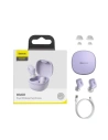 Wholesale Wireless headphones Baseus Encok W04 TWS, Bluetooth 5.0 (Violet) - BSU1637VIO - {ean13} - Hurt