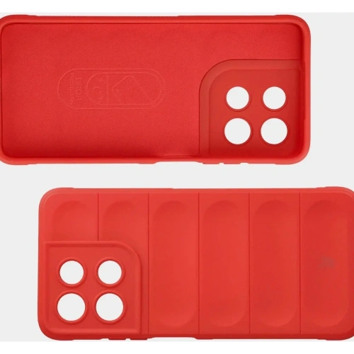 Pancerne etui Bizon Case Tur do Motorola Moto G57 Power / G67 Power czerwone