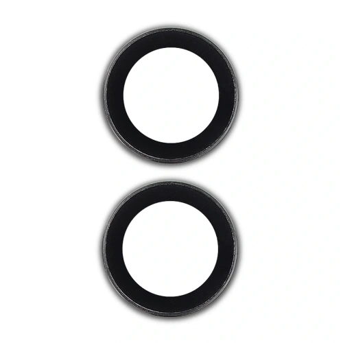 Szkło na aparat Bizon Glass Snap Lens do Motorola Moto G57 Power / G67 Power czarna ramka