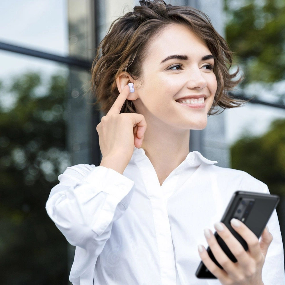 Hurtownia GSM - Bezdrátová sluchátka Baseus Encok WM01, Bluetooth 5.0 (fialová) - BSU1637VIO - {ean13} - Hurt
