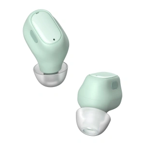 Wireless headphones Baseus Encok W04 TWS, Bluetooth 5.0 (green)