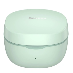 Wireless headphones Baseus Encok W04 TWS, Bluetooth 5.0 (green)
