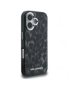 Etui Karl Lagerfeld IML Leopard Pattern MagSafe do Apple iPhone 16 czarny