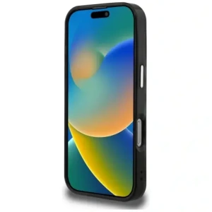 Etui Karl Lagerfeld IML Leopard Pattern MagSafe do Apple iPhone 16 czarny