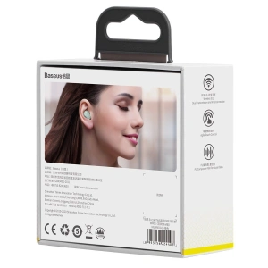 Bezprzewodowe słuchawki Baseus Encok WM01, Bluetooth 5.0 (zielone)
