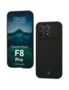 Etui Bizon Case Łupka do Xiaomi POCO F8 Pro czarne