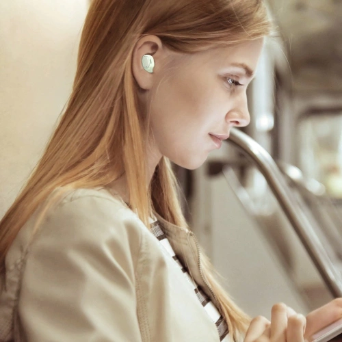 Bezprzewodowe słuchawki Baseus Encok WM01, Bluetooth 5.0 (zielone)