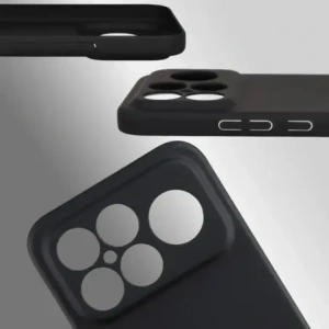 Etui Bizon Case Łupka do Xiaomi POCO F8 Ultra czarne