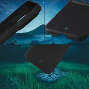 Etui Bizon Case Łupka do Xiaomi POCO F8 Ultra czarne