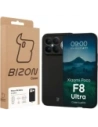 Etui Bizon Case Łupka do Xiaomi POCO F8 Ultra czarne
