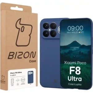 Etui Bizon Case Łupka do Xiaomi POCO F8 Ultra niebieskie