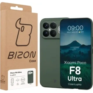 Etui Bizon Case Łupka do Xiaomi POCO F8 Ultra zielone