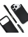 Etui z recyklingu Bizon Case ReLeaf do Apple iPhone 17 Pro czarne