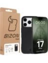 Etui z recyklingu Bizon Case ReLeaf do Apple iPhone 17 Pro czarne
