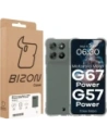 Elastyczne etui Bizon Case Salpa do Motorola Moto G57 Power / G67 Power przezroczyste
