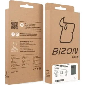 Elastyczne etui Bizon Case Salpa do Motorola Moto G57 Power / G67 Power przezroczyste