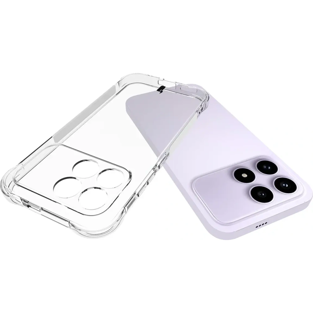 Elastyczne etui Bizon Case Salpa do Xiaomi POCO F8 Pro przezroczyste