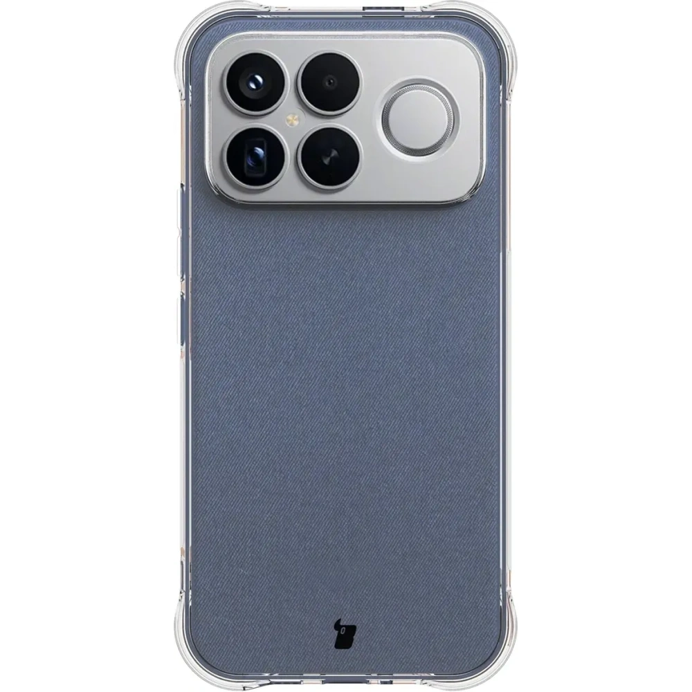 Elastyczne etui Bizon Case Salpa do Xiaomi POCO F8 Ultra przezroczyste