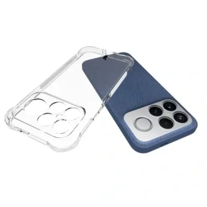 Elastyczne etui Bizon Case Salpa do Xiaomi POCO F8 Ultra przezroczyste