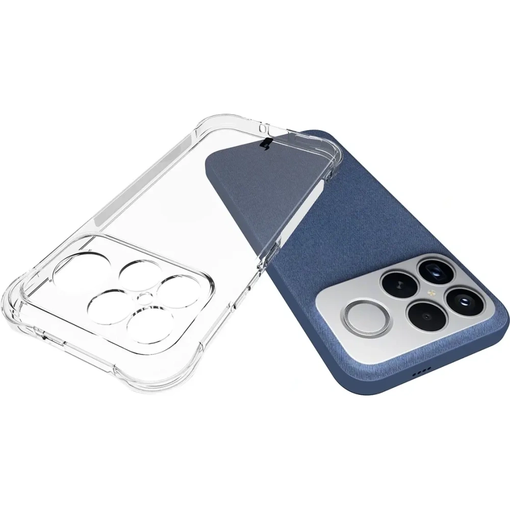 Elastyczne etui Bizon Case Salpa do Xiaomi POCO F8 Ultra przezroczyste