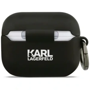 Etui Karl Lagerfeld Silicone Choupette Head 3D do Apple AirPods Pro 3 czarny