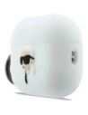 Etui Karl Lagerfeld Silicone Karl Head 3D do Apple AirPods Pro 3 biały