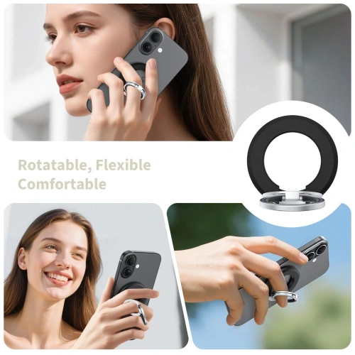 Uchwyt Tech-Protect MMR500 Magnetic MagSafe Phone Ring Black