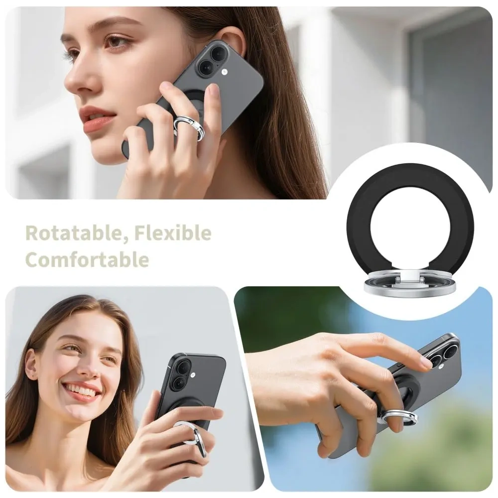 Uchwyt Tech-Protect MMR500 Magnetic MagSafe Phone Ring Black