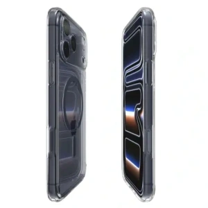 Etui Spigen Ultra Hybrid Mag MagSafe do Apple iPhone 17 Pro Clear/deep Blue