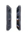 Etui Spigen Ultra Hybrid Mag MagSafe do Apple iPhone 17 Pro Clear/deep Blue
