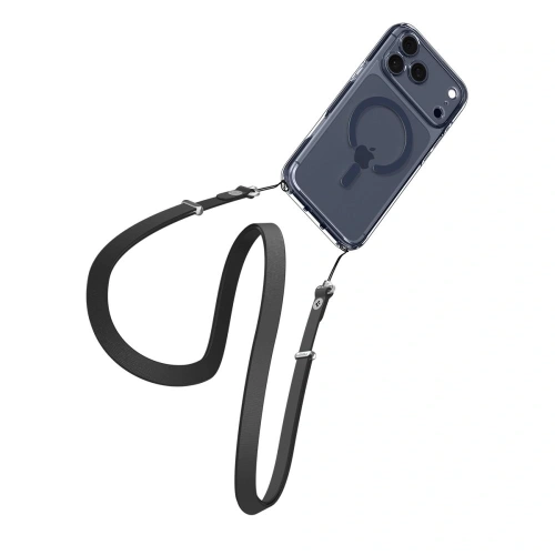 Etui Spigen Ultra Hybrid Mag MagSafe do Apple iPhone 17 Pro Clear/deep Blue