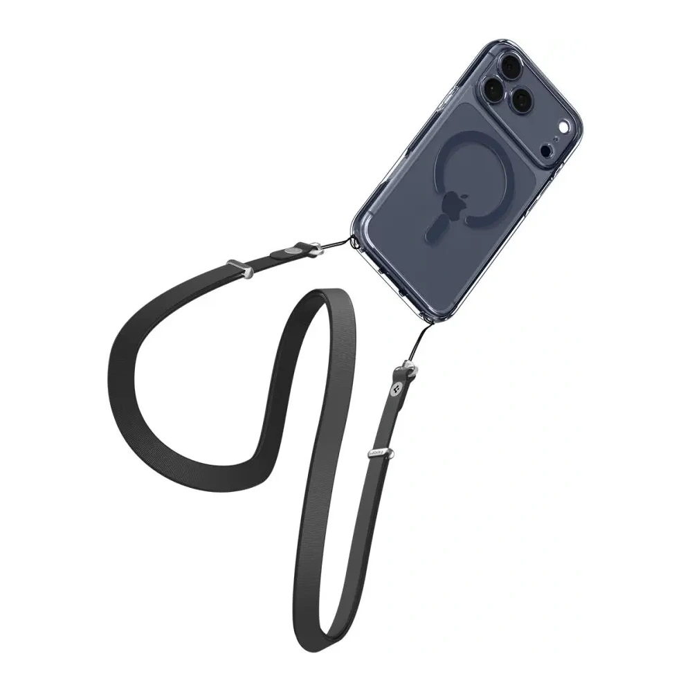 Etui Spigen Ultra Hybrid Mag MagSafe do Apple iPhone 17 Pro Clear/deep Blue