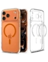 Etui Spigen Ultra Hybrid Mag MagSafe do Apple iPhone 17 Pro Max Clear/orange