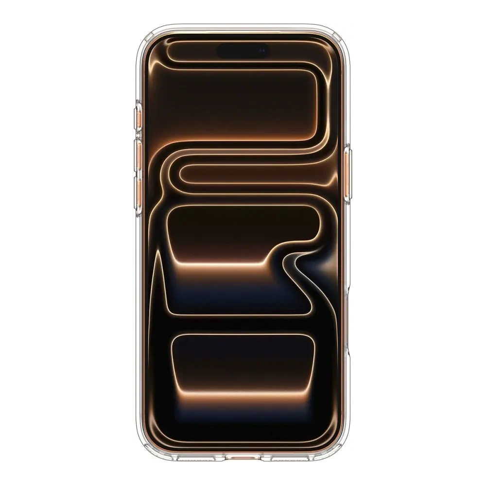 Etui Spigen Ultra Hybrid Mag MagSafe do Apple iPhone 17 Pro Max Clear/orange