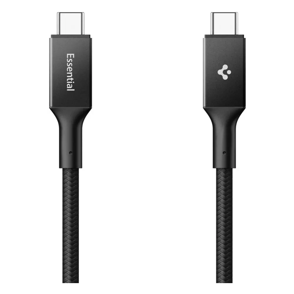 Kabel Spigen EB10010CC Essential USB-C Cable 100W 100cm Black