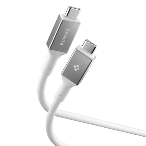 Kabel Spigen EB24012CC Essential USB-C Cable 240W 120cm White