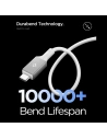 Kabel Spigen EB24012CC Essential USB-C Cable 240W 120cm White